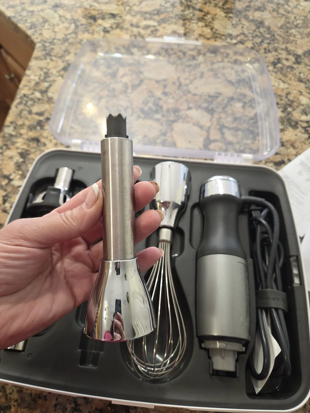 KitchenAid Immersion Hand Mixer and Accessory Set